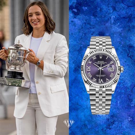 iga swiatek rolex model|iga świątek rolex.